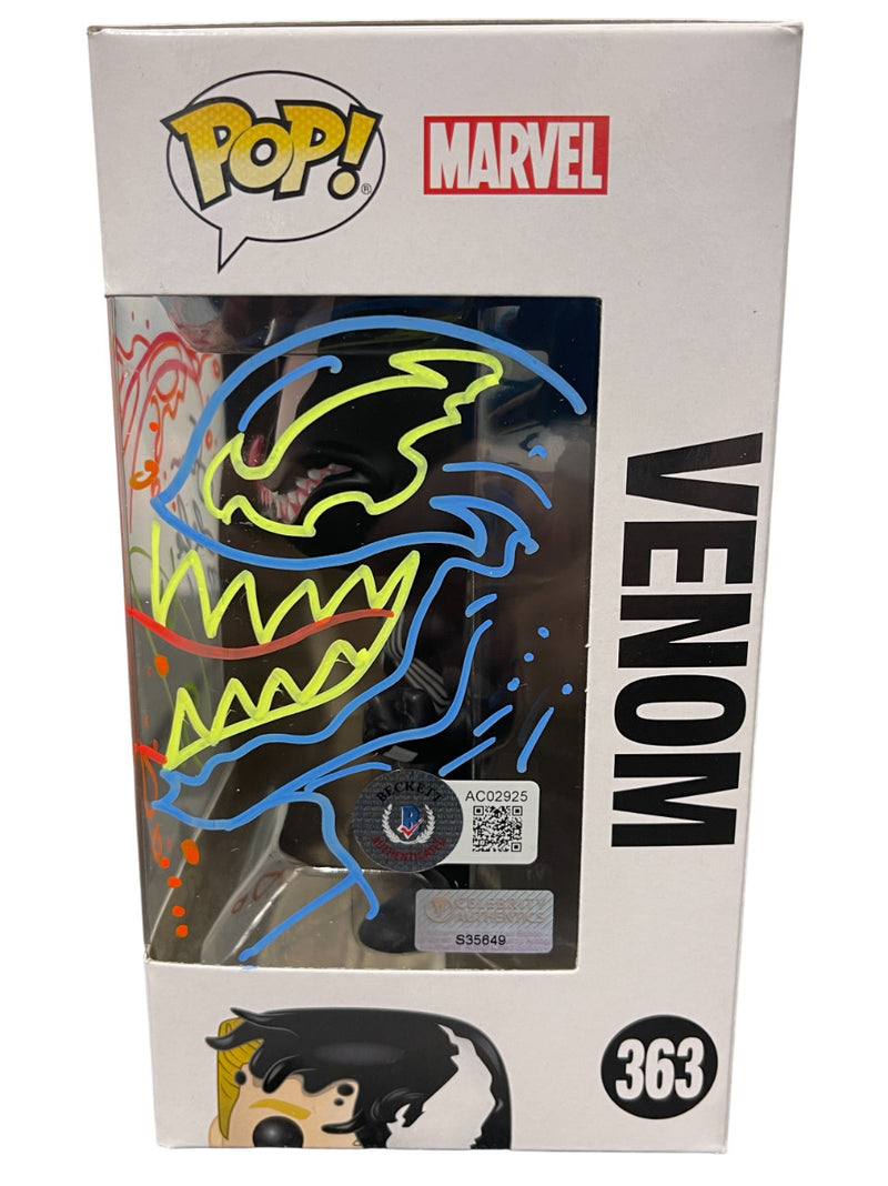 Tom Hardy & Sam De La Rosa Signed Venom Funko Pop #363 (COA)