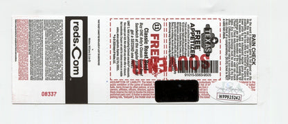 Jonathan India Autographed MLB Debut Ticket 4/1/2021 JSA Witnessed