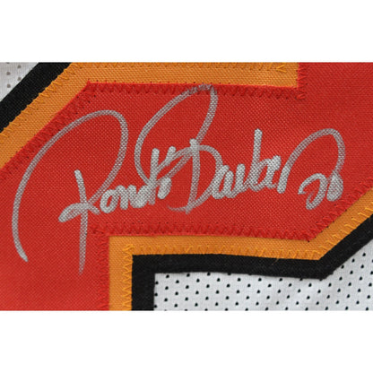 Ronde Barber Autographed White Pro Style Jersey (BAS Witness)