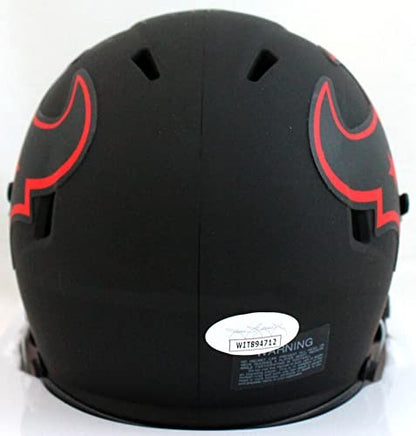 Andre Johnson Signed Houston Texans Eclipse Speed Mini Helmet