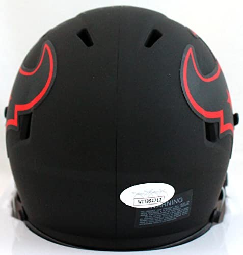 Andre Johnson Signed Houston Texans Eclipse Speed Mini Helmet