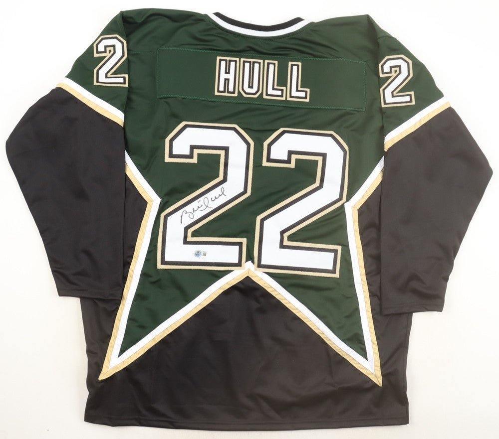 Brett Hull Dallas Stars Autographed Custom Hockey Jersey