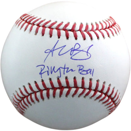 Alec Bohm Signed Philadelphia Phillies Baseball w/ "Ring The Bell" Inscription