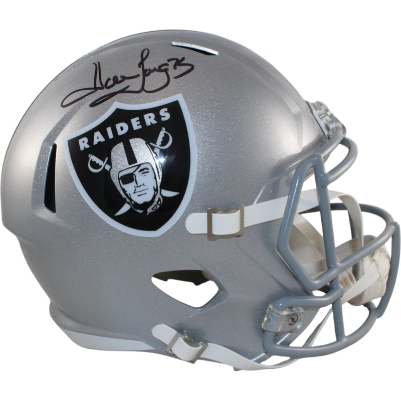 Howie Long Las Vegas Raiders Autographed Full Size Replica Helmet