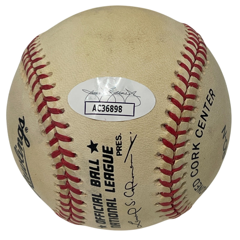 Ken Caminiti Signed Rawlings National League Baseball Houston Astros JSA