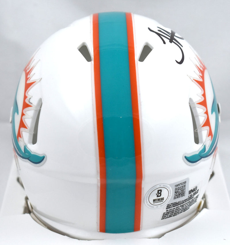Tyreek Hill Autographed Miami Dolphins Speed Mini Helmet