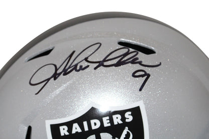 Shane Lechler Oakland Raiders Autographed Full Size Speed Replica Helmet