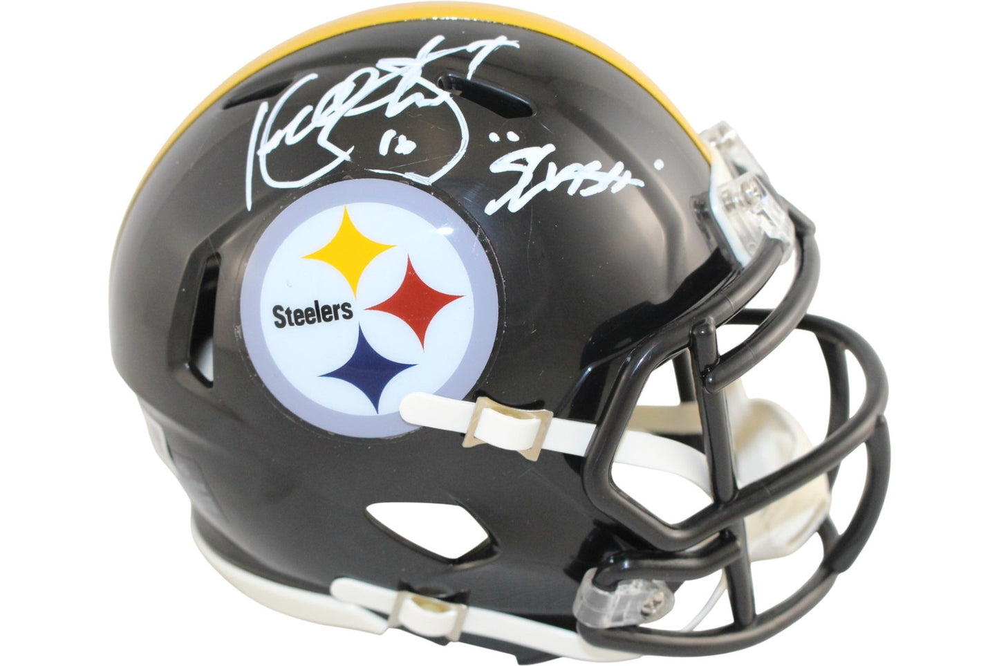 Kordell Stewart Pittsburgh Steelers Autographed "Slash" Mini Helmet