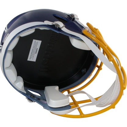 Keenan Allen Autographed Los Angeles Chargers Throwback Full Size Helmet (BAS)