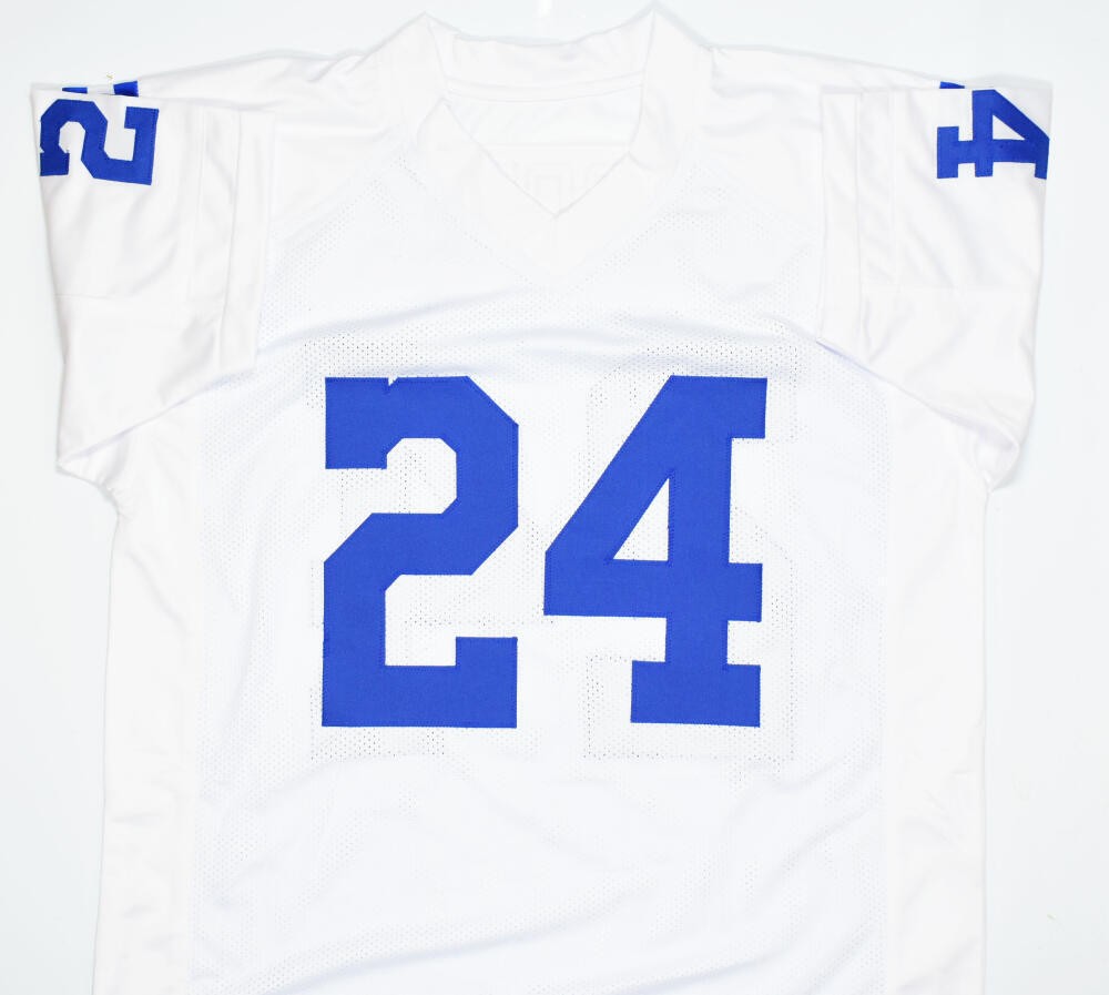 Lenny Moore Autographed Indianapolis Colts Custom White Jersey