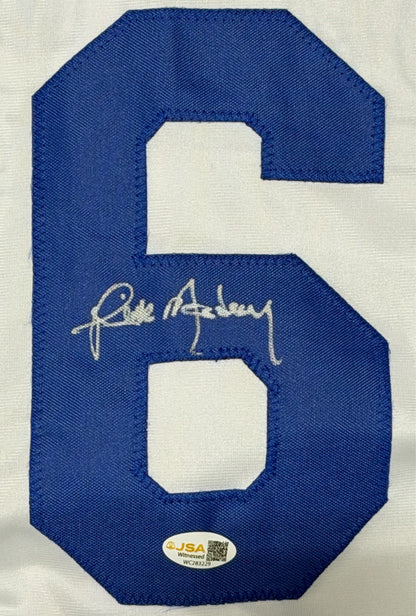 Rick Monday Signed Los Angeles Dodgers Custom Jersey JSA COA