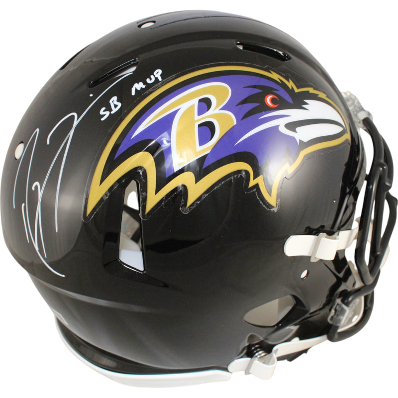 Ray Lewis Baltimore Ravens Signed Authentic Full Size SB MVP Helmet