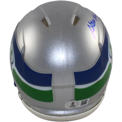 Steve Largent Signed Seattle Seahawks Mini Helmet (HOF Inscription)