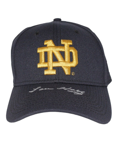 Lou Holtz Autographed Notre Dame Fighting Irish Hat