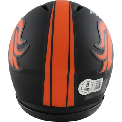 Steve Atwater Denver Broncos Autographed Eclipse Mini Helmet