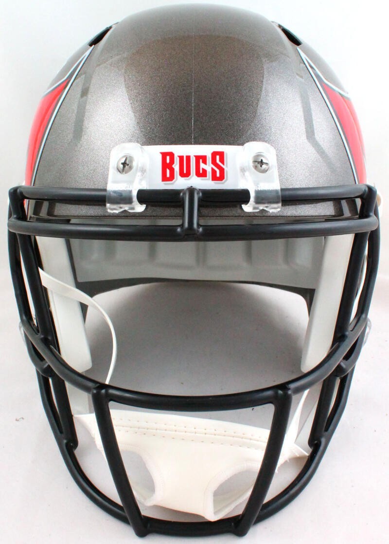 John Lynch Signed Tampa Bay Buccaneers White Full Size Speed Helmet HOF