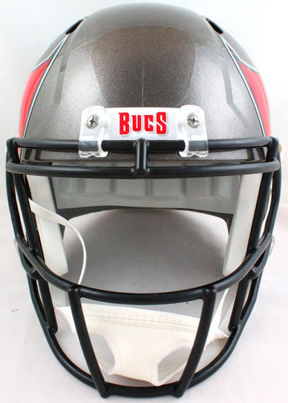 John Lynch Signed Tampa Bay Buccaneers White Full Size Speed Helmet HOF