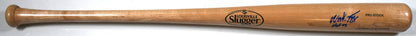 Wade Boggs Autographed Louisville Slugger Pro Blonde Baseball Bat (HOF)