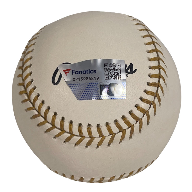 Jose Trevino Signed New York Yankees Rawlings Gold Glove Baseball
