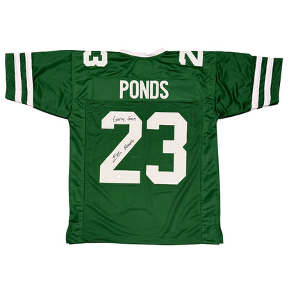 D'Angelo Ponds Signed New York Jets Custom Jersey