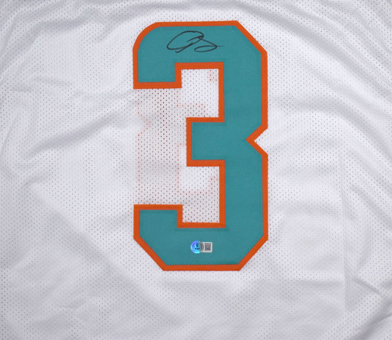 Odell Beckham Jr. Autographed White Custom Jersey