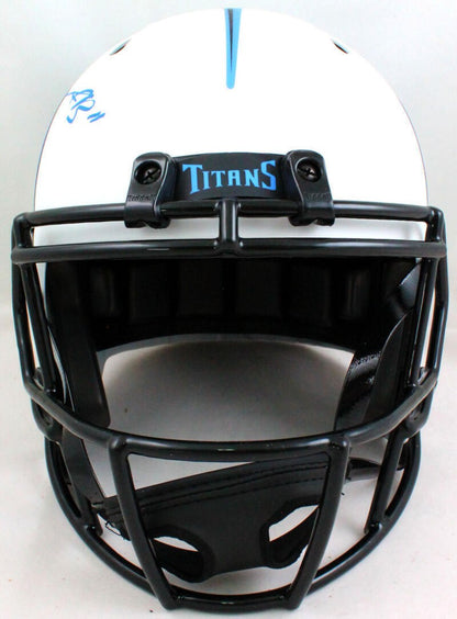 AJ Brown Autographed Tennessee Titans Lunar Speed Full Size Helmet