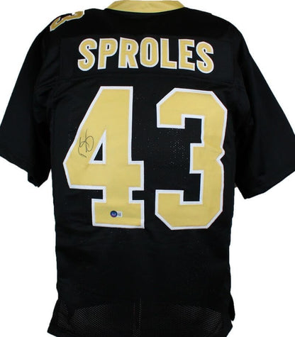 Darren Sproles Autographed New Orleans Saints Custom Jersey - Black
