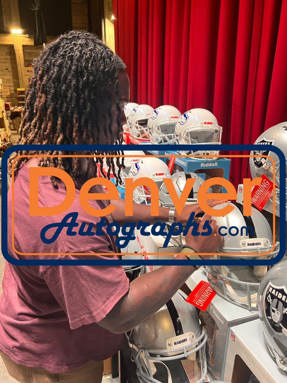 Ashton Jeanty Autographed Las Vegas Raiders Full Size Authentic Helmet
