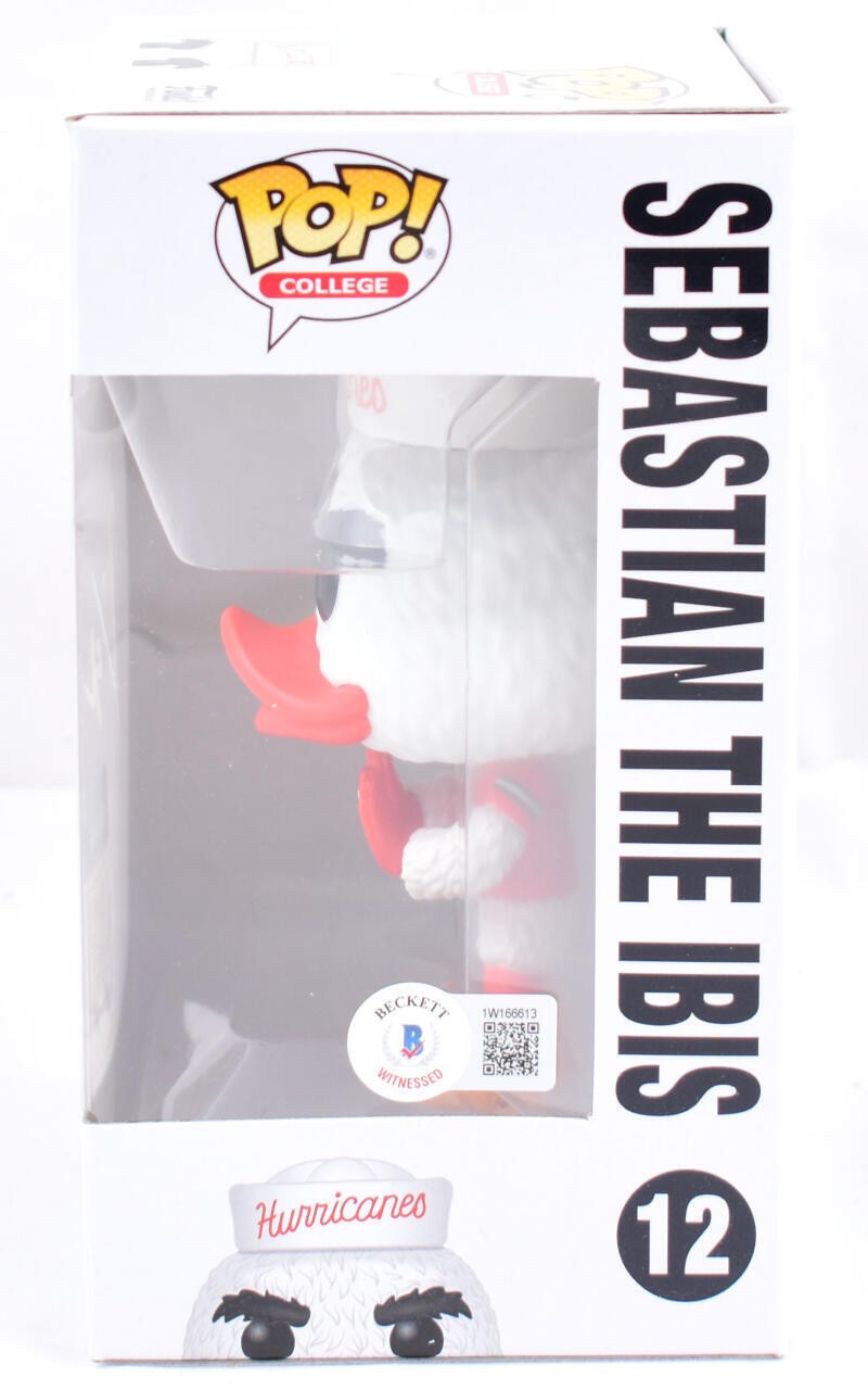 Ray Lewis Autographed Miami Hurricanes Funko Pop #12