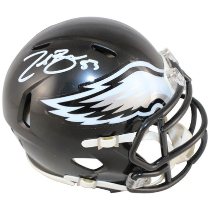 Zack Baun Autographed Philadelphia Eagles Alternate Mini Helmet