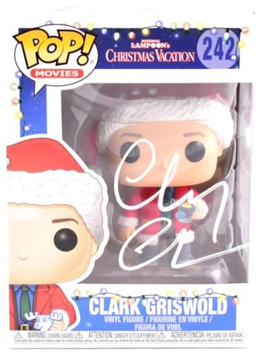 Chevy Chase Signed Clark Griswold Funko Pop Figurine