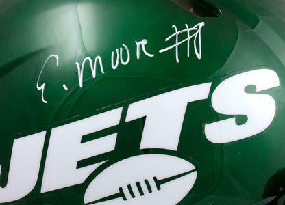 Elijah Moore Signed New York Jets Full Size Speed Authentic Helmet (White)