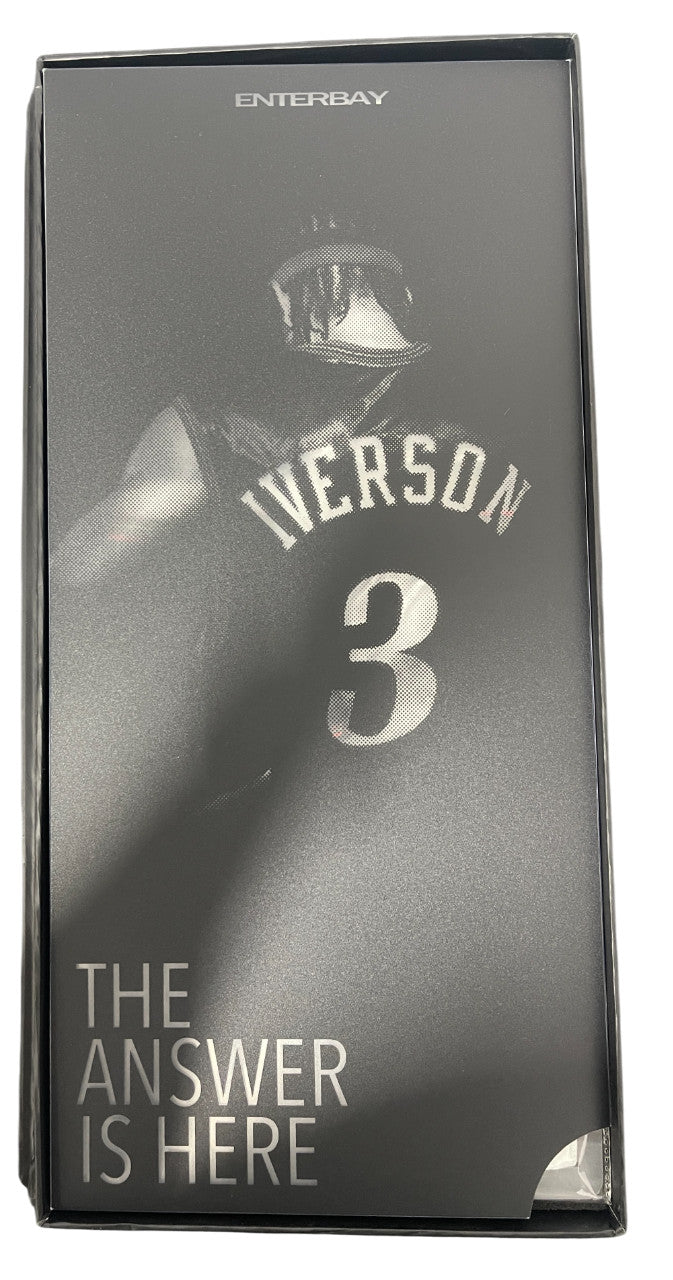 Allen Iverson Signed Philadelphia 76ers Enterbay 1/6 Scale Figurine #/30 UDA