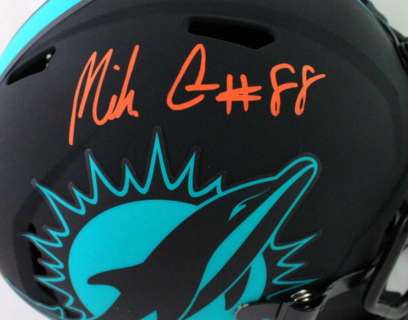 Mike Gesicki Signed Miami Dolphins Eclipse Speed Full Size Helmet