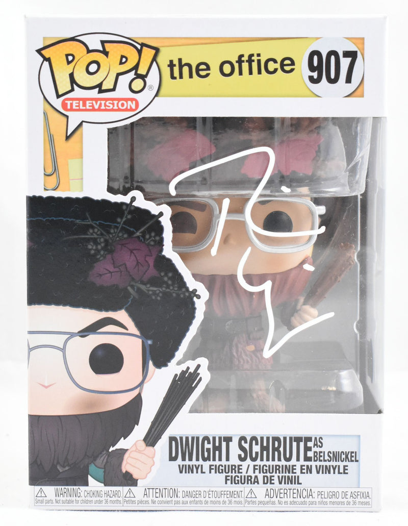 Rainn Wilson Signed Dwight Schrute The Office Funko Pop #907