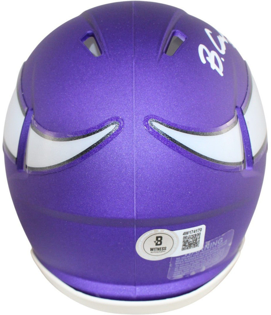Blake Cashman Signed Minnesota Vikings Mini Helmet (Born to Skol)