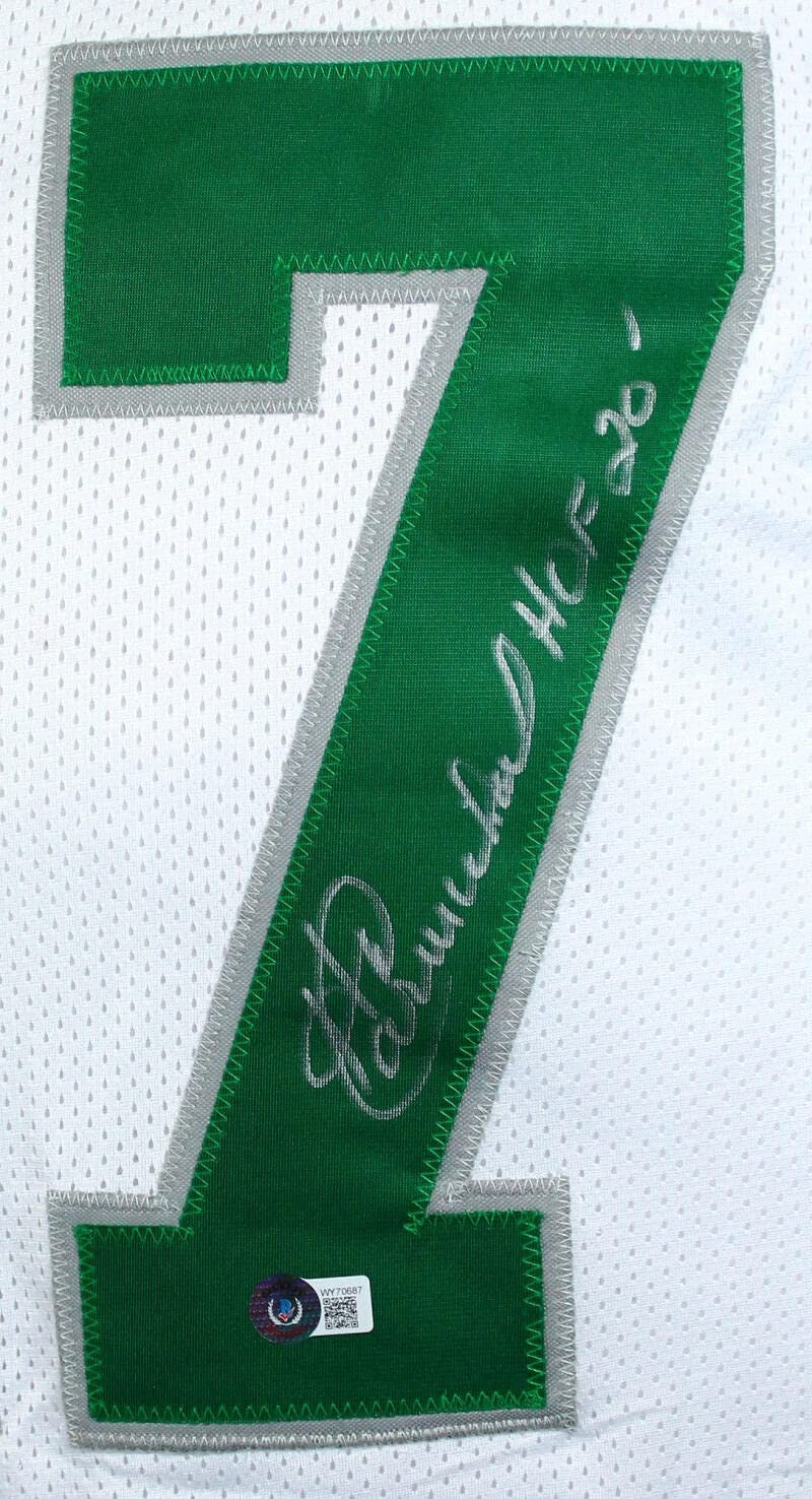 Harold Carmichael Signed Philadelphia Eagles White Custom Jersey
