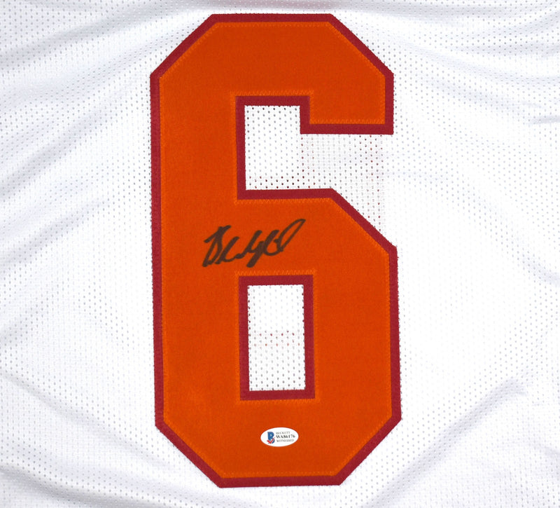 Baker Mayfield Signed Tampa Bay Buccaneers Custom White Jersey