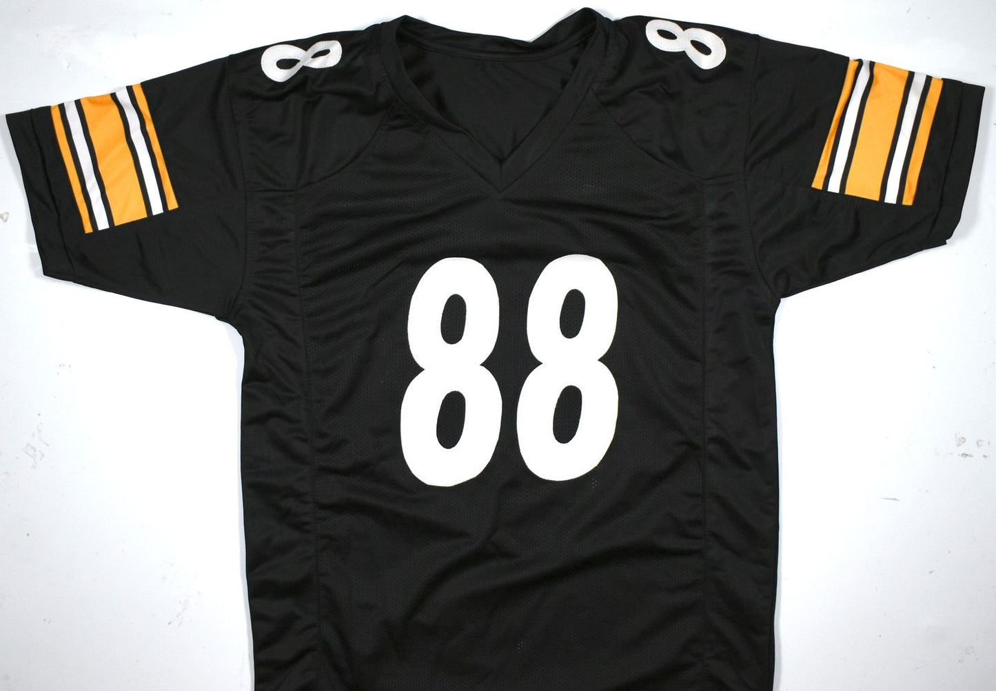 Pat Freiermuth Autographed Black Pro Style Jersey