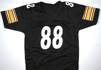 Pat Freiermuth Autographed Black Pro Style Jersey