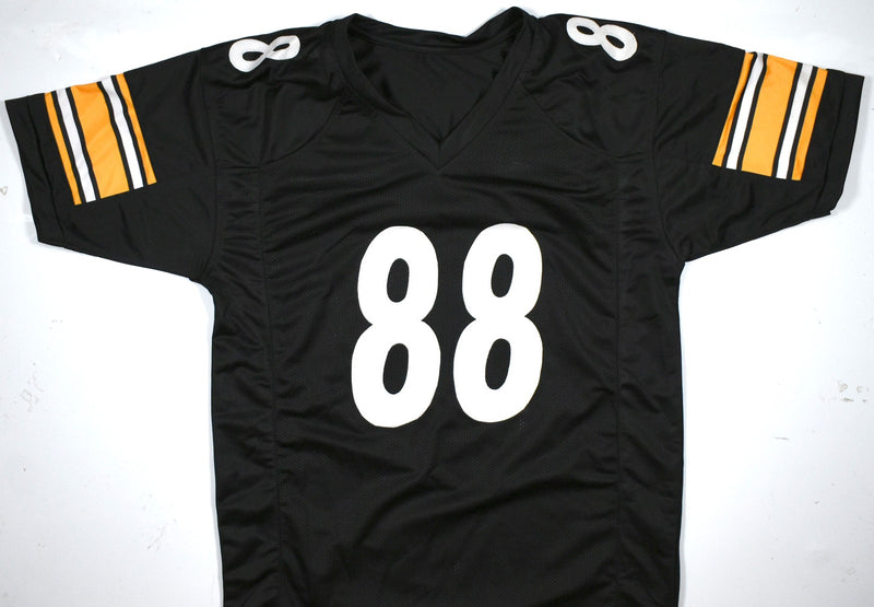 Pat Freiermuth Autographed Black Pro Style Jersey