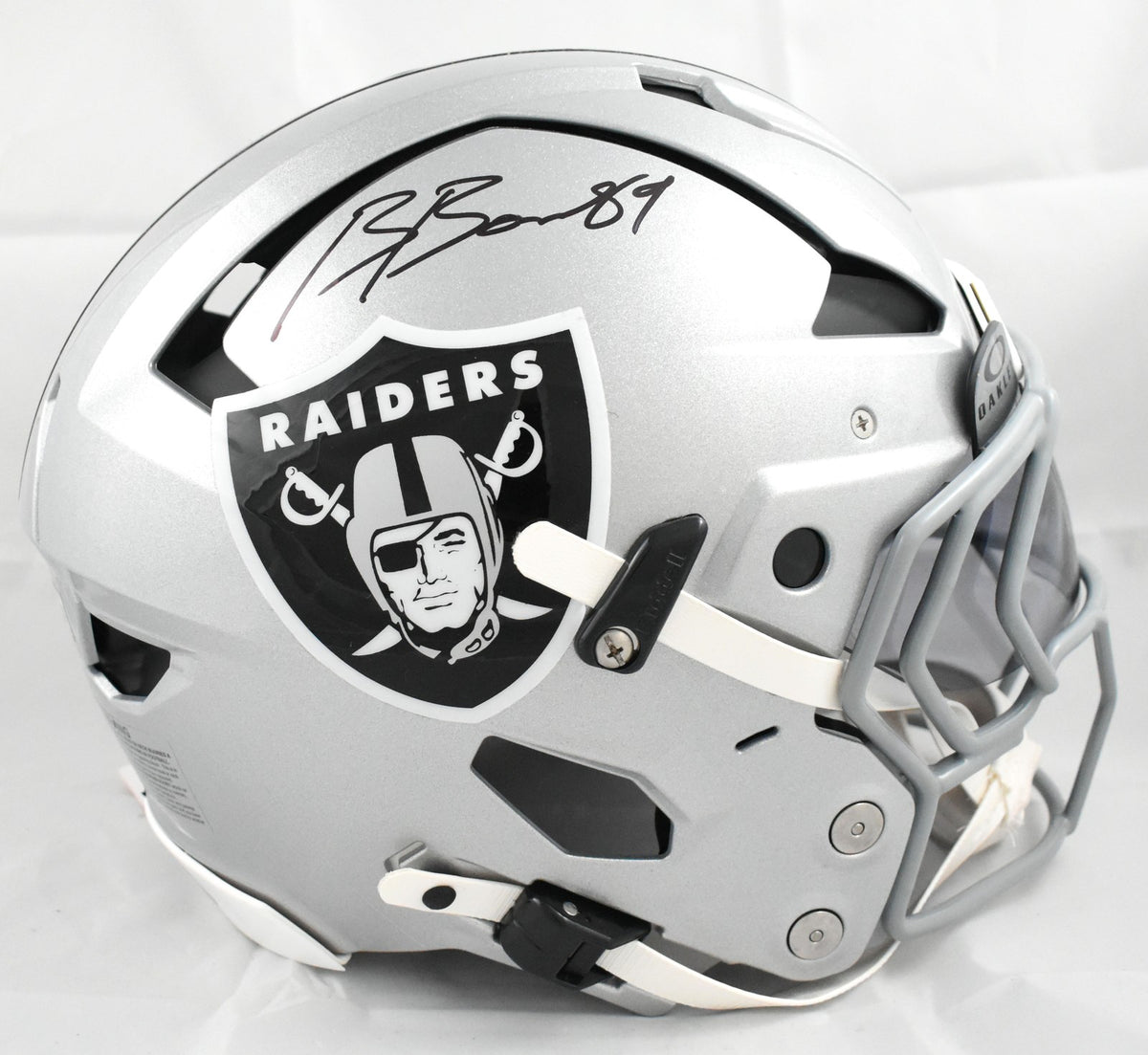 Brock Bowers Signed Las Vegas Raiders Full Size Axiom Helmet