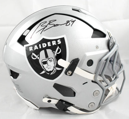 Brock Bowers Signed Las Vegas Raiders Full Size Axiom Helmet