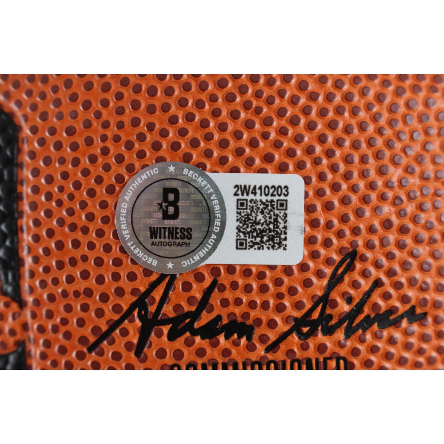 Shawn Kemp Autographed Seattle Supersonics Wilson Basketball