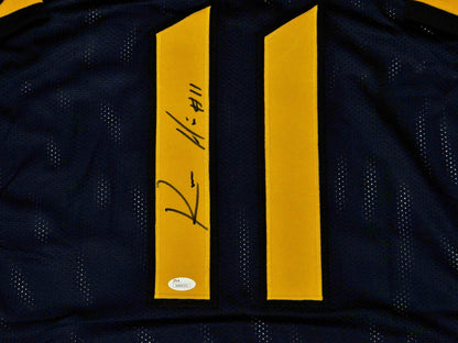 Kevin White Signed Blue & Yellow College-Style Custom Jersey
