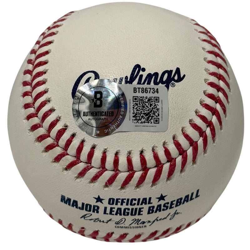 Luis Severino Signed Rawlings Official Major League Baseball (BAS COA)
