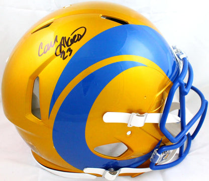 Cam Akers Signed Los Angeles Rams Full Size Flash Speed Authentic Helmet