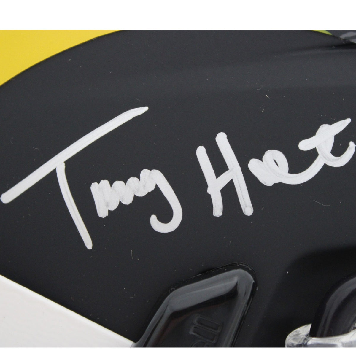 Kurt Warner, Torry Holt, Marshall Faulk & Isaac Bruce Signed Rams Helmet