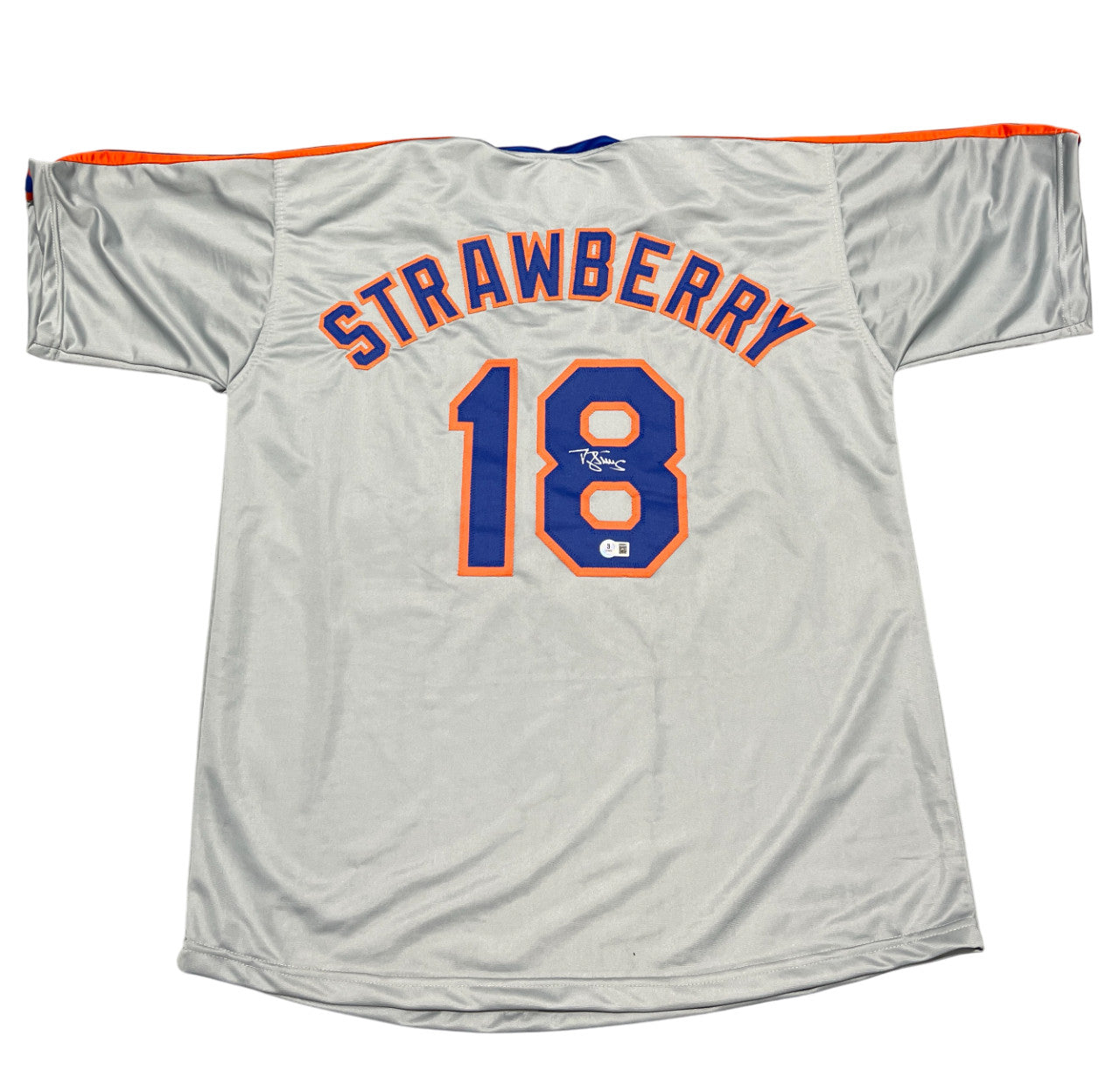 Darryl Strawberry New York Mets Signed Custom Baseball Jersey (BAS)