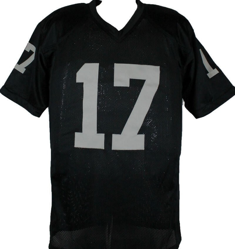 Davante Adams Signed Custom Black Football Jersey